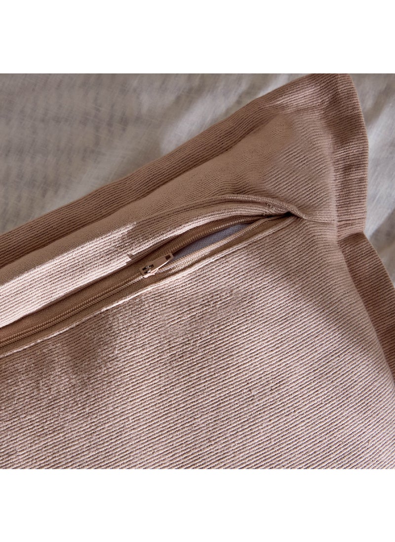 Home Box Atlanta Ezra Rib Solid Filled Cushion 60 x 40 cm  - Image 3