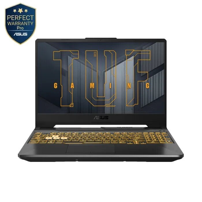 أسوس ASUS TUF Gaming A15 FA506NCG-HN857W Laptop AMD R7 8845HS, 8GB DDR5 RAM 512GB SSD RTX 3050 4GB GDDR6, 15.6” FHD (1920 x 1080) 144Hz - Windows 11 Home Graphite Black black - Image 1