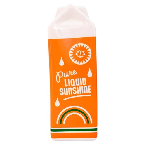 ban.do Vintage Inspired Orange Juice Vase, The Original Rise and Shine Decorative Ceramic Vase, OJ Carton, Retro/Unique/Eclectic/Novelty Accent for Home/Kitchen/Office, Orange Juice - Image 3
