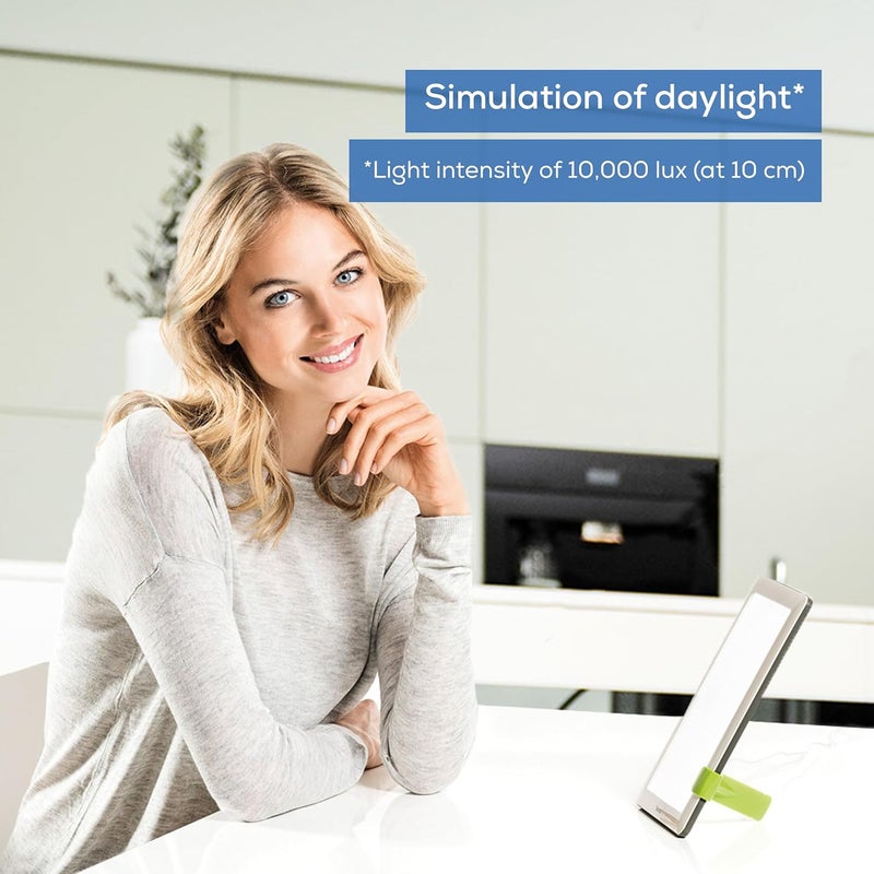Beurer TL30UK SAD Lamp Helps combat seasonal affective disorder Daylight therapy lamp with 10000 lux Adjustable stand and travel bag UVfree LED light therapy Medical device - Image 2
