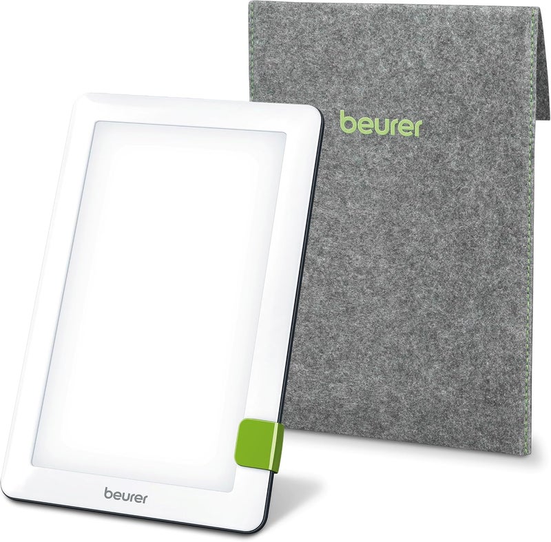 Beurer TL30UK SAD Lamp Helps combat seasonal affective disorder Daylight therapy lamp with 10000 lux Adjustable stand and travel bag UVfree LED light therapy Medical device - Image 1