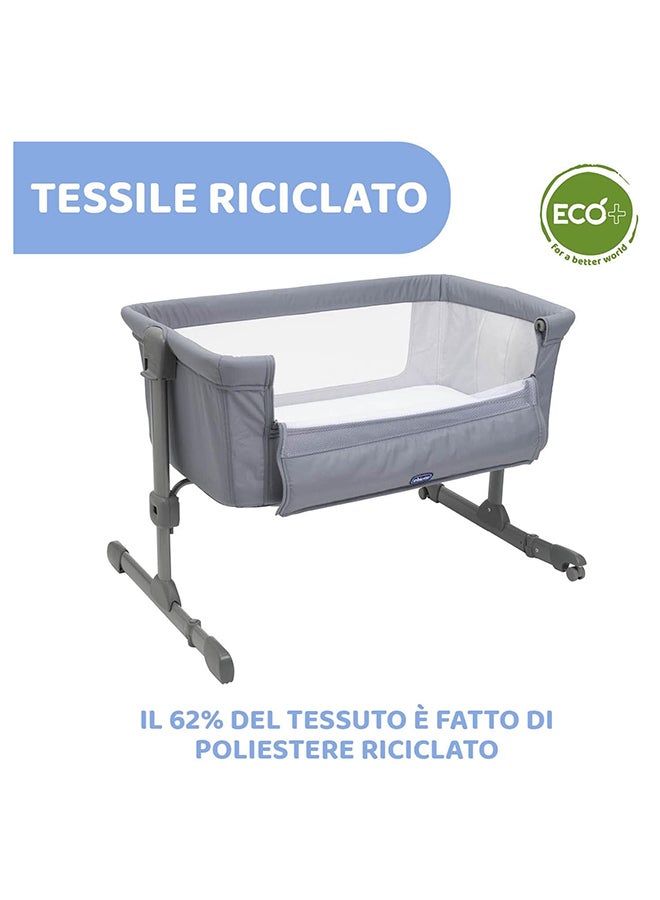 Chicco سرير نوم مشترك أساسي من Next2Me، من عمر 0 إلى 6 أشهر، لون حجري - Image 3