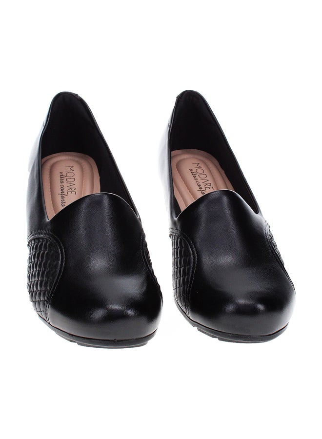 MODARE Solid Open Toe Block Heel Sandals - Image 1