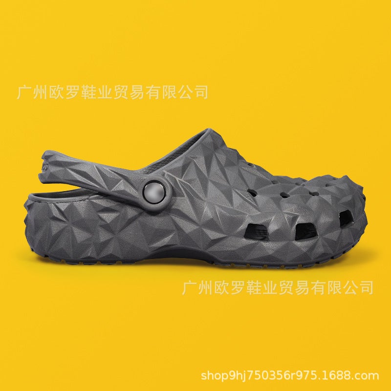Unisex Closed-Toe EVA Clog Sandals Breathable Anti-Slip Outdoor Beach Shoes - Image 4