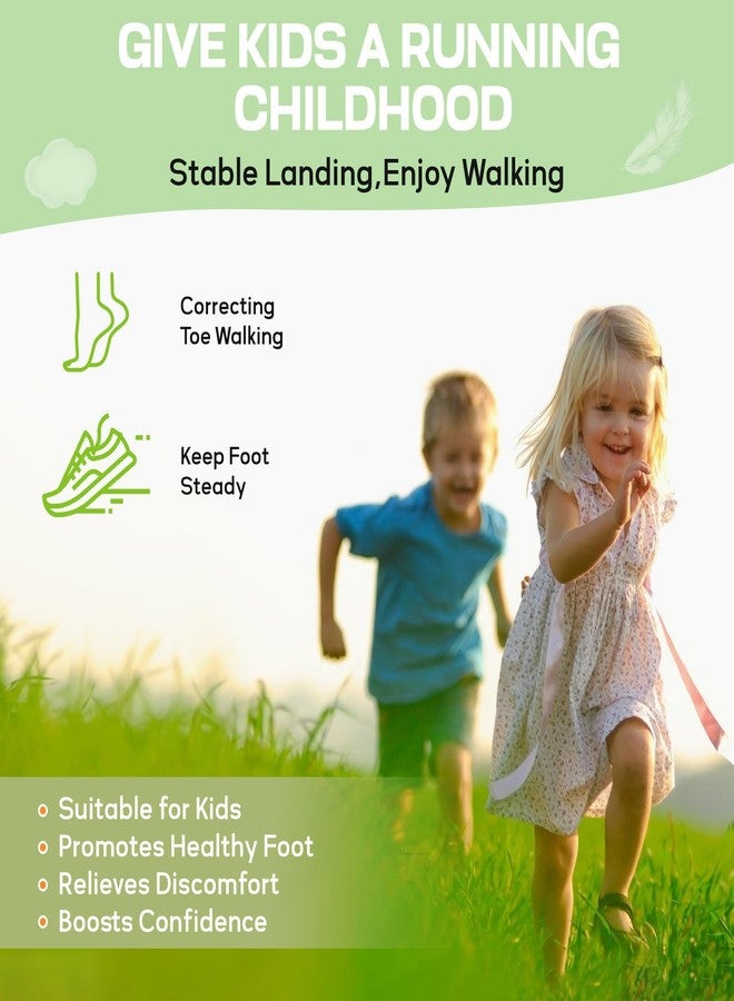 UBARONY Carbon Fiber Insole for Kids to Correct Children's Tip Toe Walking(1 Pair), Carbon Fiber Foot Plate for Healthy Walking Habits, Broken Toe or Foot Recovery, Rigid Shoe Insert for Toddlers and Big Kids - Image 3
