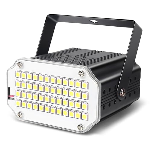 MADOWL 48Led Strobe Light Evictor Strobe Light for Halloween Mini Strobe Light Halloween Strobe Lights for Room Strobe Party Light Flashing Lights for Party - Image 1