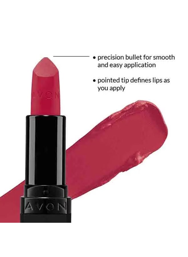 AVON Ultra Matte Lipstick SPF15 Coral Fever - Image 2