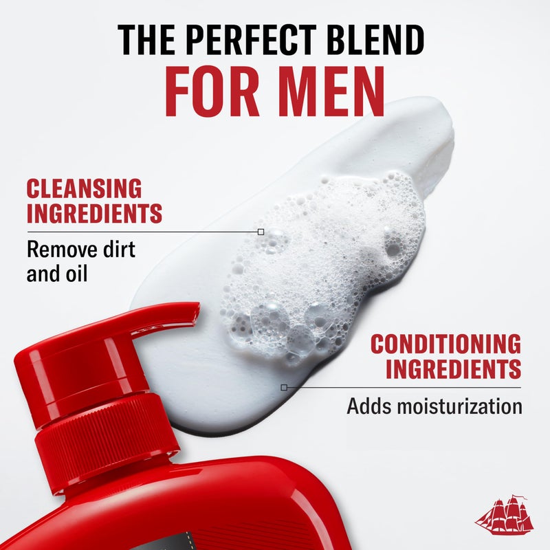 Old Spice مجموعة شامبو وبلسم 2 في 1 أولد سبايس سواجر للرجال، برائحة خشب الأرز والليمون، احصل على شعر يبدو أكثر كثافة بنسبة تصل إلى 80%، جودة صالون الحلاقة، 29.2 أونصة سائلة لكل منهما، عبوة من 2 - Image 5