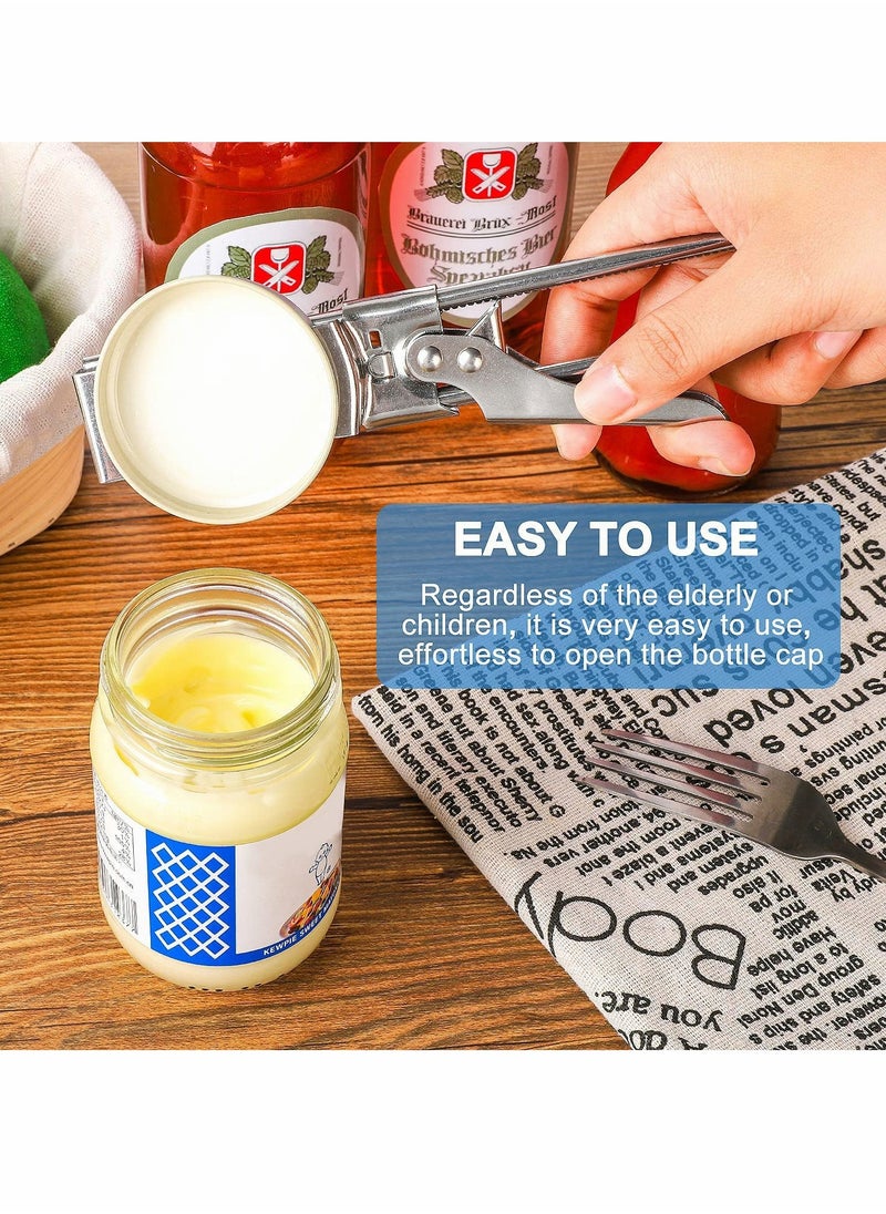 KASTWAVE - Master Opener, Adjustable Jar and Bottle Opener, Stainless Steel Jar Lid Gripper - Image 1