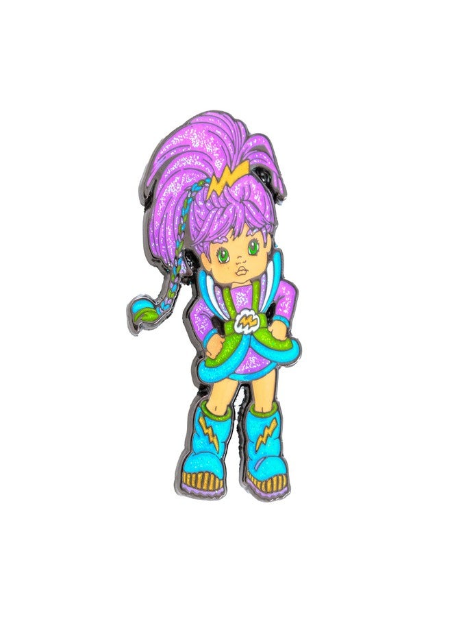 The Loyal Subjects Rainbow Brite 'Limited Edition' 4-Pack Glitter Enamel Pin Set with Rainbow Brite, Twink, Tickled Pink & Stormy Pins - Image 5