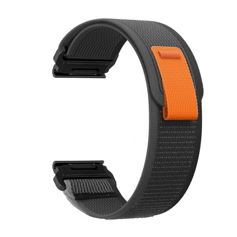 OUTVI 22mm Nylon Trail Loop Band For Garmin Fenix 7 Pro /Epix Pro Gen 2 47mm/Forerunner 965/955/Epix Pro Gen 2 47mm/Forerunner 965/955 | Quickfit 22, Lightweight & Breathable | Rugged Elastic Strap (5.5-8.5 Inch Wrists) - Image 1