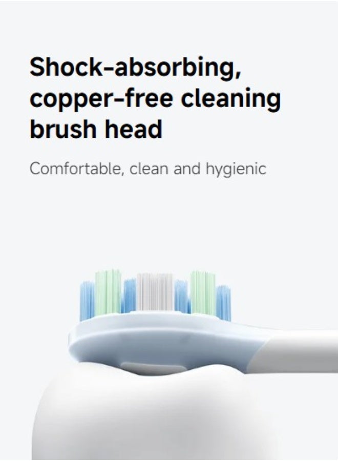 XIAOMI Oscillation Electric Toothbrush with Double Swing Angle Brushing Area Indicator 180-Day Battery Life IPX8 Waterproof 3 Cleaning Modes - Blue - Image 3