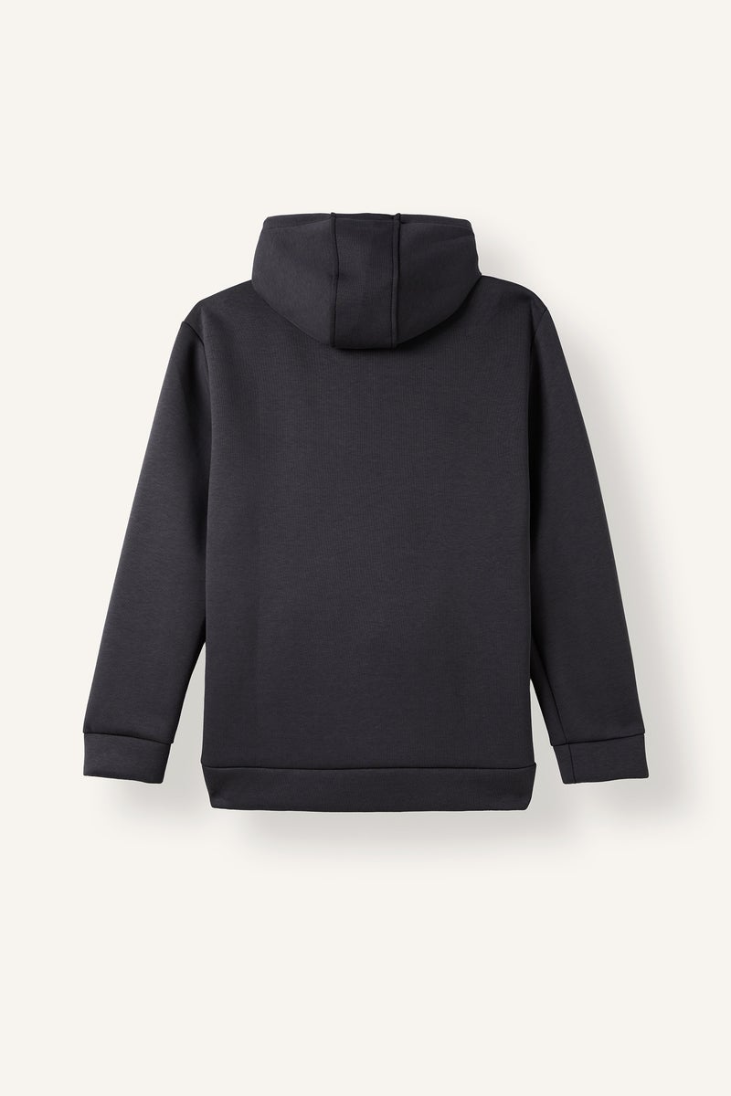 DeFacto Grey Man Regular Fit Cotton Zip-Up Hoodie Casual - Image 2