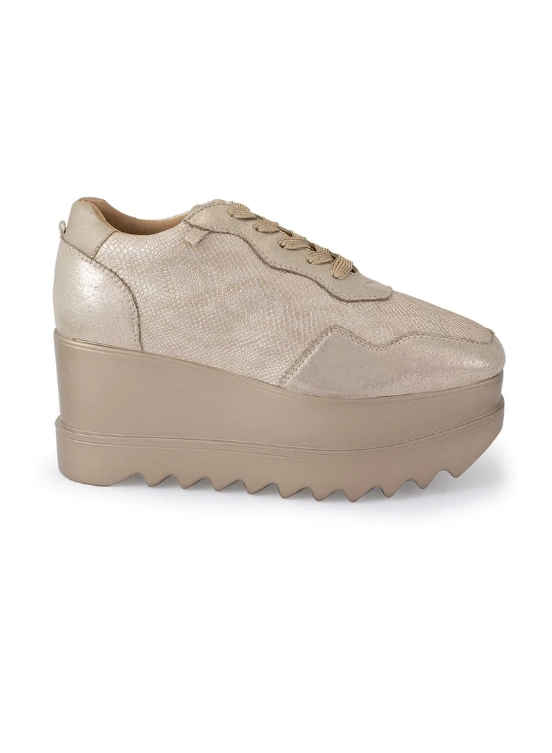 Anaar Anaar Groove Signature Wedge Sneakers, Womens Festive, Special Occasion and Partywear Premium Shoes
