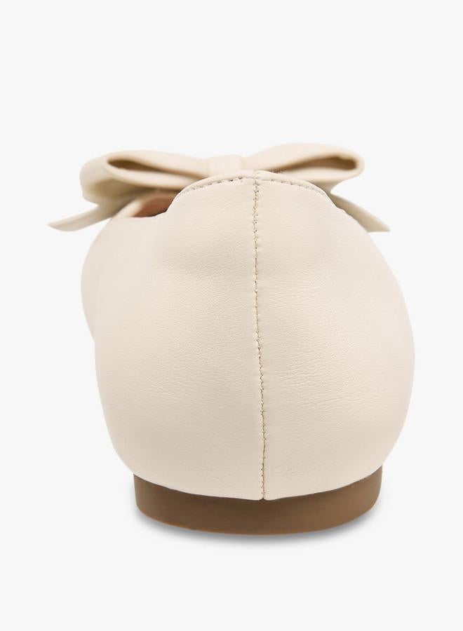 سيليست أحذية باليرينا نسائية سهلة الارتداء بتفاصيل فيونكة - Image 5