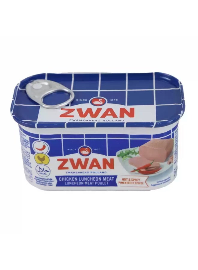 Zwan Zwanenberg Holland Hot And Spicy Chicken Luncheon Meat- 200gms - Image 1