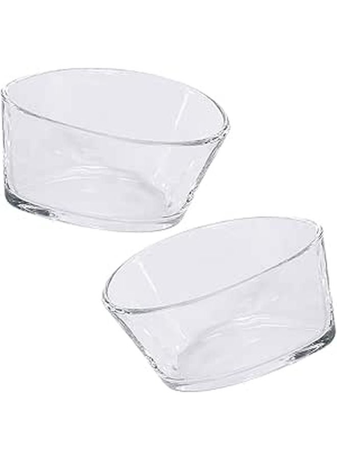 Glass Pudding Cups 230ml 2pcs Small Baking Bowls for Dessert Preparation and Home Serving - Image 1