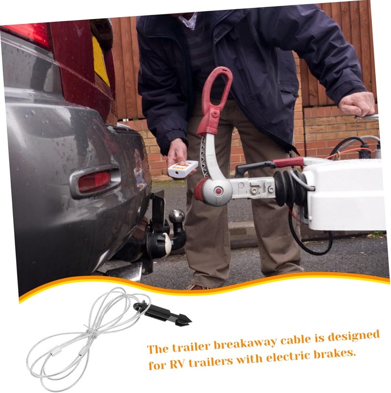 ABOOFAN Towing Trailer Breakaway Switch Cable Gauge Wire Rv Electric Brake Switch Cable - Image 3