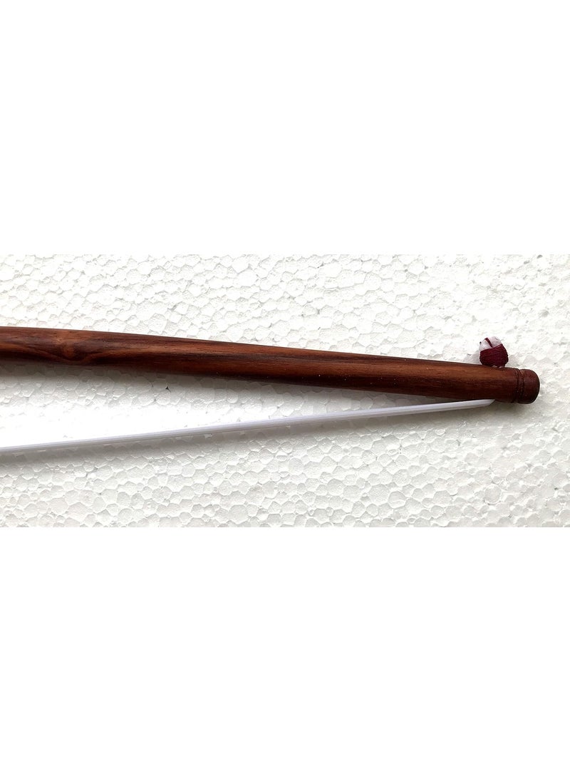 Vadyam Bow for Sarangi Israj Dilruba Taus 26 Inch Synthetic White Hairs  - Image 4