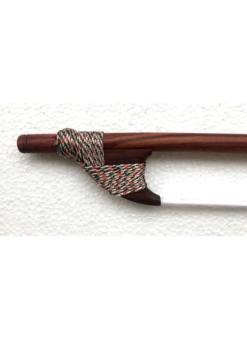 Vadyam Bow for Sarangi Israj Dilruba Taus 26 Inch Synthetic White Hairs  - Image 2
