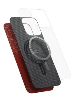 PITAKA pitaka for iPhone 16 Pro Compatible with Magsafe Snake Ridge New Year Limited Edition iPhone 16 Pro Case with a Caseless Feel 1500D Aramid Fiber Snake Ridge - Sunny Day  - Image 4
