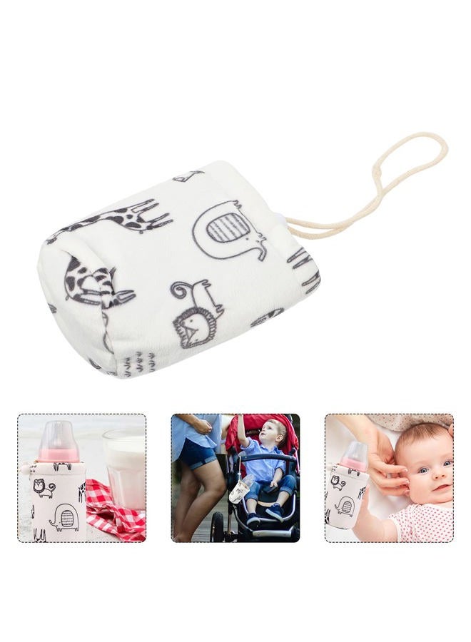 Healifty Baby Bottle Sleeves Warm Baby Bottle Cover Glass Bottles Insulator Sleeve Feeder Bottle Keep Warm Holder 240ml - Image 5