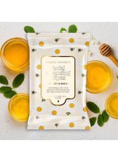 Beauty Concepts Facial Wipe Set - Packs Of Face Wipes, Makeup Removing Wipes, Coconut, Honey & Shea, Vanilla Almond, & Cool Mint