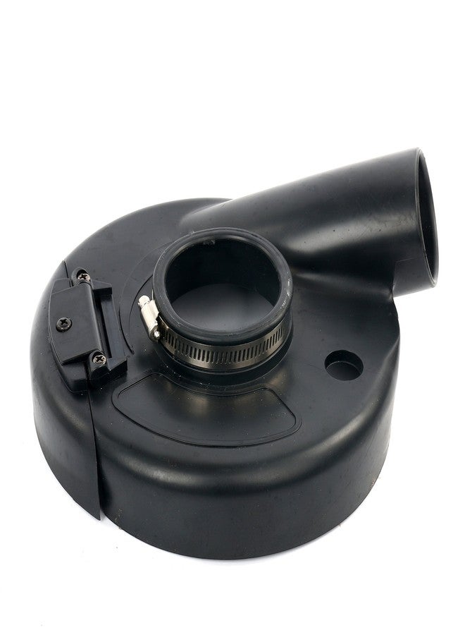 Yaekoo 7" Black Vacuum Dust Shroud Cover for Angle Grinder Hand Grind Convertible - Image 3
