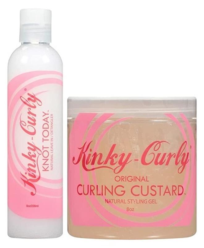 Kinky Curly بلسم مكافحة التشابك Knot Today 8 أوقية + جل كيرلي كينكي كيرلي 8 أوقية - Image 1