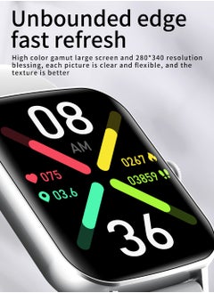 Generic Smart Watch  1.9" 300mAh Men Smart Watches Bluetooth Make/Answer Calls Fitness Modes and Sleep Modes Multi-app Message Reminder Multi Language  - Image 4