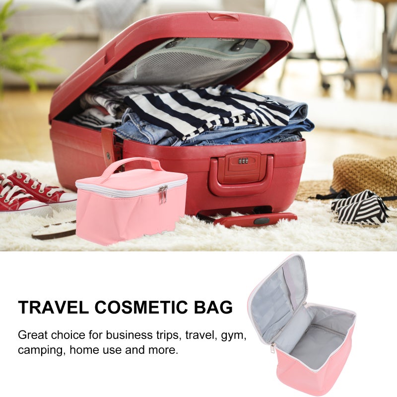 1pc Portable Toiletry Bag Multifunction Large Capacity Cosmetic Bag - Image 3
