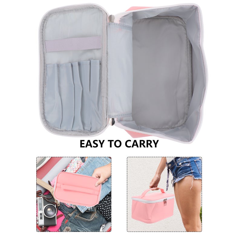 1pc Portable Toiletry Bag Multifunction Large Capacity Cosmetic Bag - Image 5