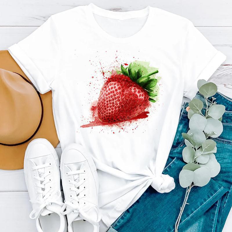 Popular Printed Short-Sleeved T-Shirt For Women - Image 1