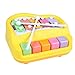 Liyujuping 2 in 1 Xylophone for Toddlers Baby Xylophone Piano Toy with 5 Multicolored Key Scales and Two Mallets for Kids Educational Musical Learning Instruments Toy for Boys and Girls Yellow - Image 2