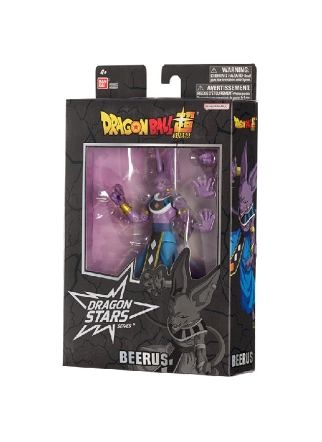 Bandai Dragonball Stars Beerus 6.5 Inch  - Image 1