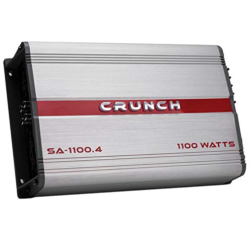 Crunch SA-1100.4 Smash Series 1,100-Watt 4-Channel Class AB Amp - Image 1
