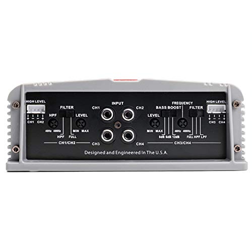 Crunch SA-1100.4 Smash Series 1,100-Watt 4-Channel Class AB Amp - Image 3