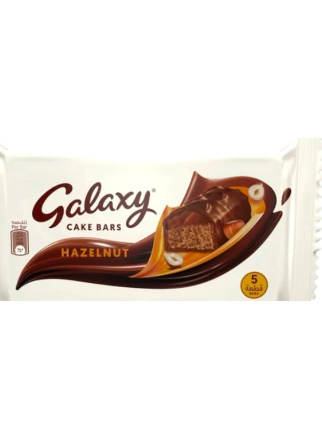 Galaxy Hazelnut Cake Bars, 5 Bars | Soft Chocolate Cake with Hazelnut Filling | Delicious Sweet Snack - Image 3