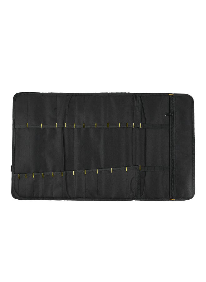 PENGGONG Portable Tool Roll Bag Tool Handheld Bag Multi Pockets Organizer Emergency Tool Kit for Maintenance Electrician Installer Woodworkers  - Image 2