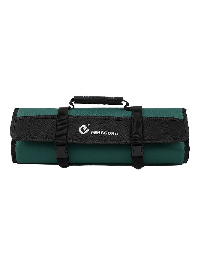 PENGGONG Portable Tool Roll Bag Tool Handheld Bag Multi Pockets Organizer Emergency Tool Kit for Maintenance Electrician Installer Woodworkers  - Image 1
