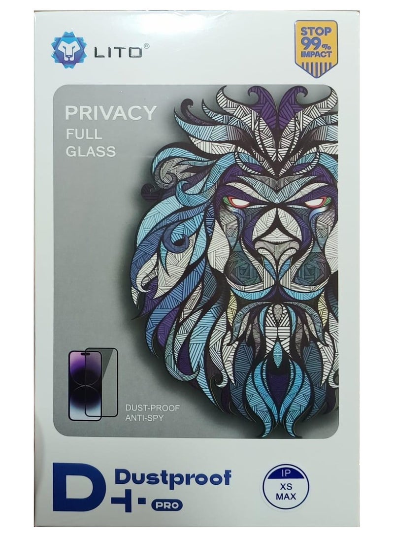 ليتو واقي شاشة Lito D+ مقاوم للغبار لهاتف iPhone XS MAX