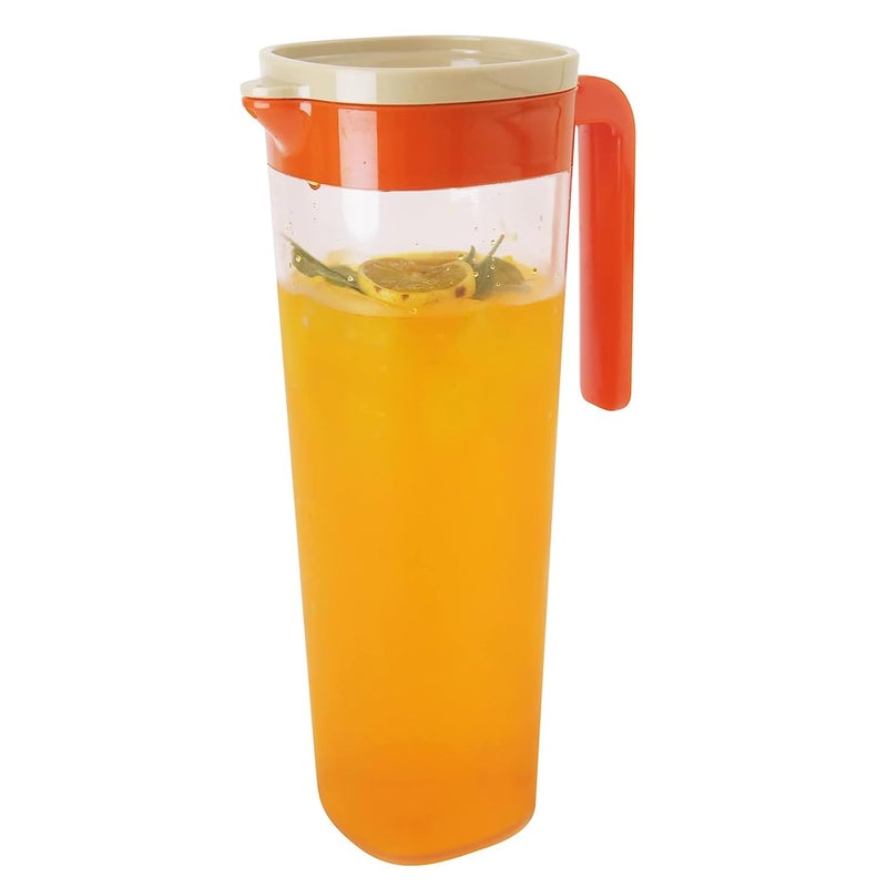 IDEAL PRIME Elegant BPA Free Leak Proof Plastic Jug 1160 ml Airtight Jug Ideal for Serving WaterJuiceBeverages Stylish Design Tableware Pack of 1 - Image 1