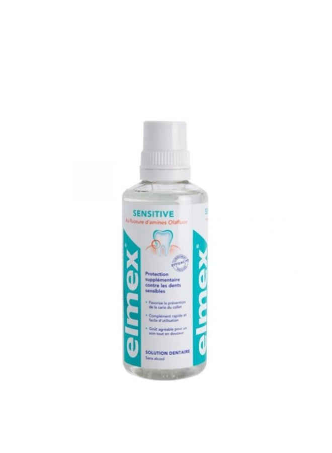 Elmex Sensitive Mouthwash 400ml - Image 1