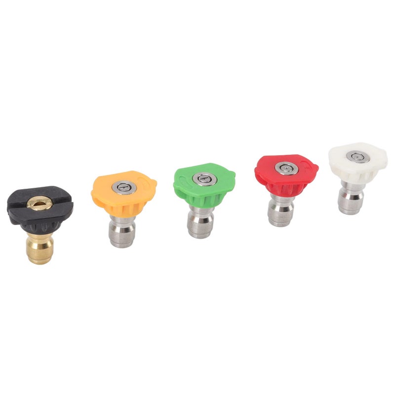 Premium Material Quick Connect Pressure Washer Nozzle Kit Rotating Tips Set 030 - Image 3