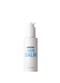 Hairstory Leave In Conditioning Balm for Curly Hair & Frizziness, Manage Dryness & Detangle Knots, All Day Moisturizing Cream, Protect Against Breakage, Natural Ingredients, Sulfate Free, 4oz Bottle  - Image 1