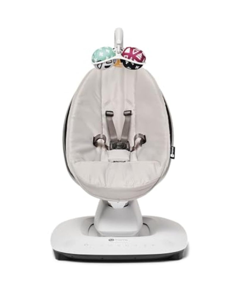 4moms MamaRoo MultiMotion Baby Swing Bluetooth Enabled with 5 Unique Motions Grey