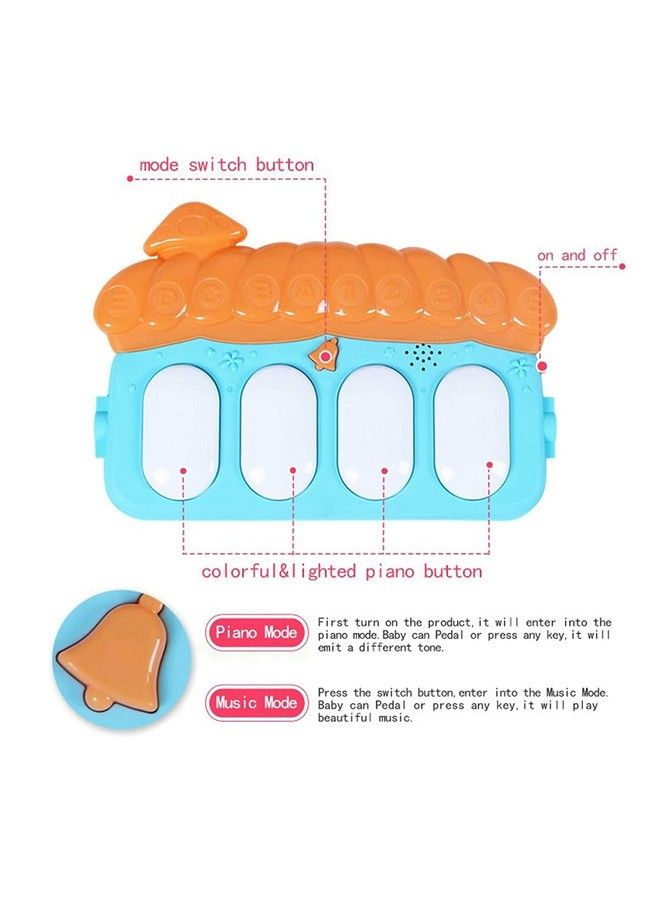 Magicwand رف اللياقة البدنية والبيانو متعدد الوظائف من البلاستيك ABS للأطفال 【6 أشهر وما فوق】【عبوة من قطعة واحدة】【متعدد الألوان】 - Image 5