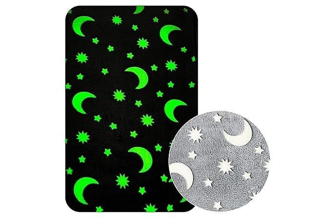 RIGJAK Glow-in-Dark Floor Mat - Step into The Light with a Soft, Cozy, and Illuminating Mat - Ideal for Bedrooms, Playrooms, and Bathrooms Idea for Friends and Family (Grey) - Image 3