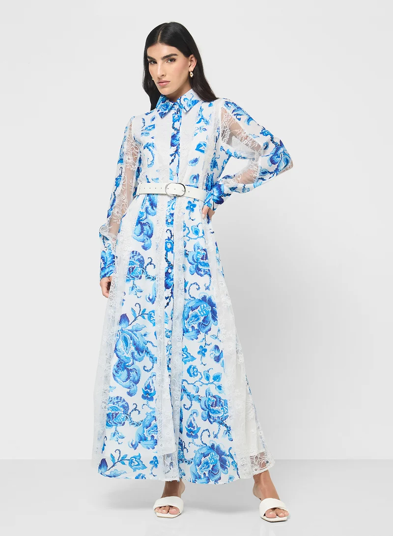 ELLA Floral Print Dress