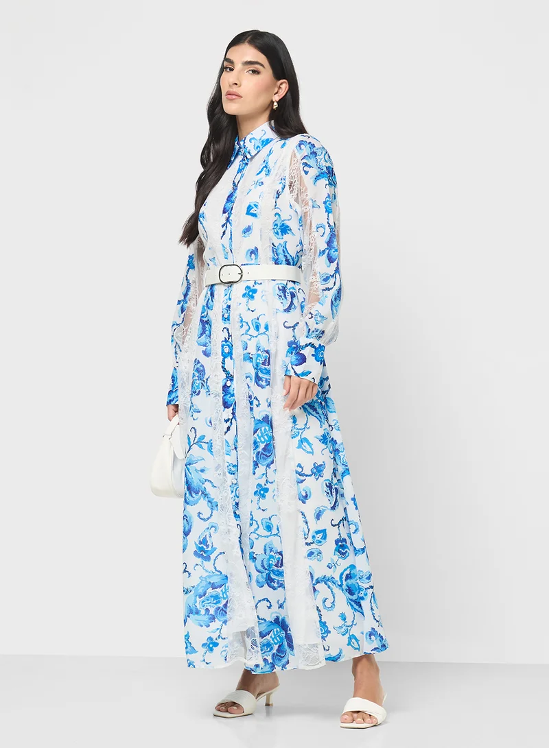ELLA Floral Print Dress